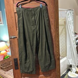 Cos barrel shaped corduroys. Size 14.